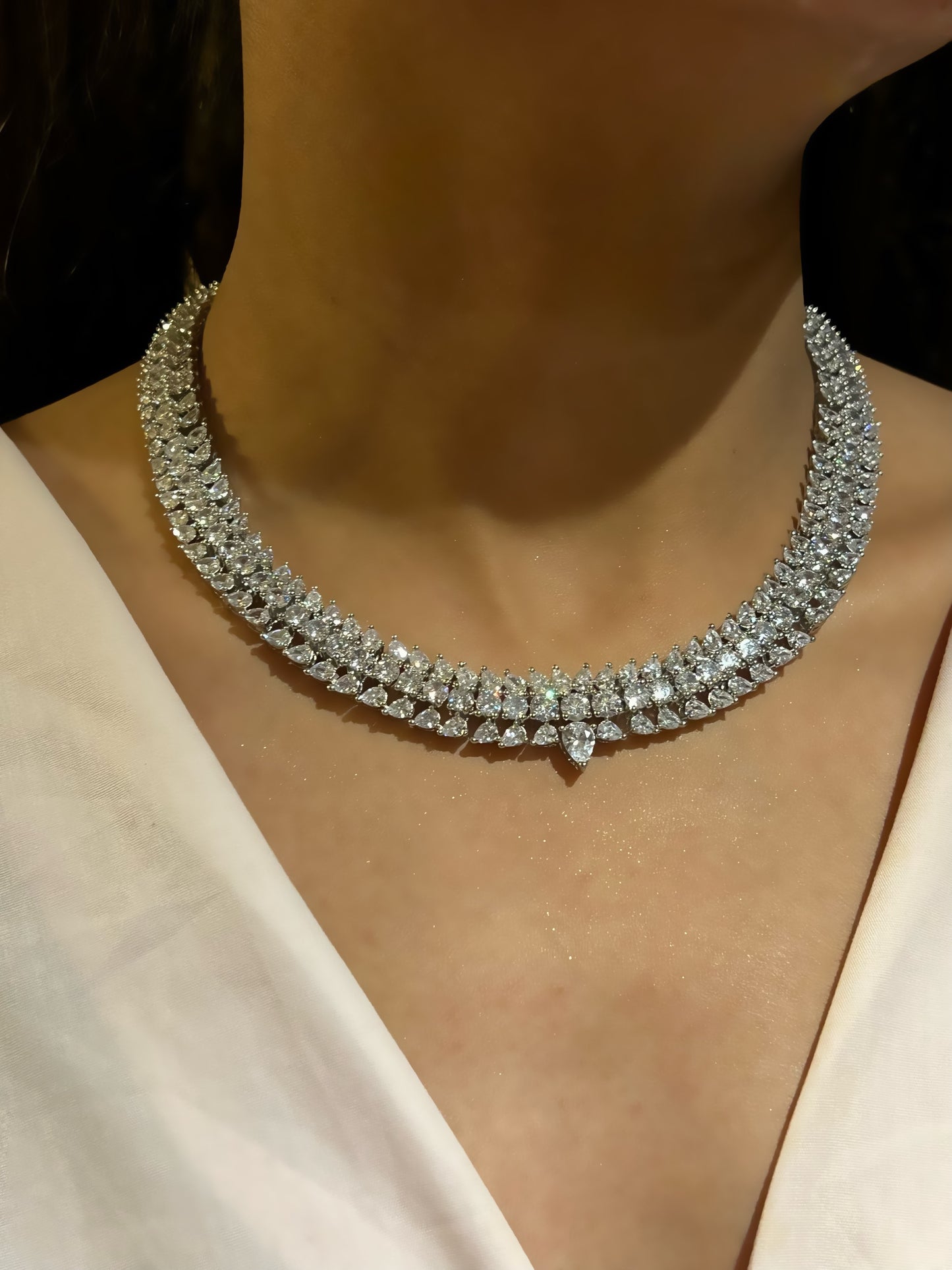 Calire Diamond Necklace N-1010