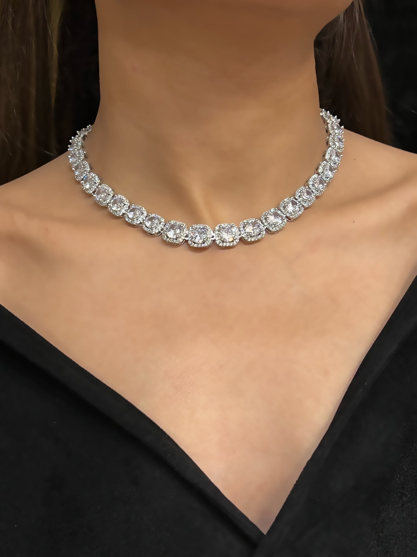 ARAMAYA DIAMOND NECKLACE N-1011