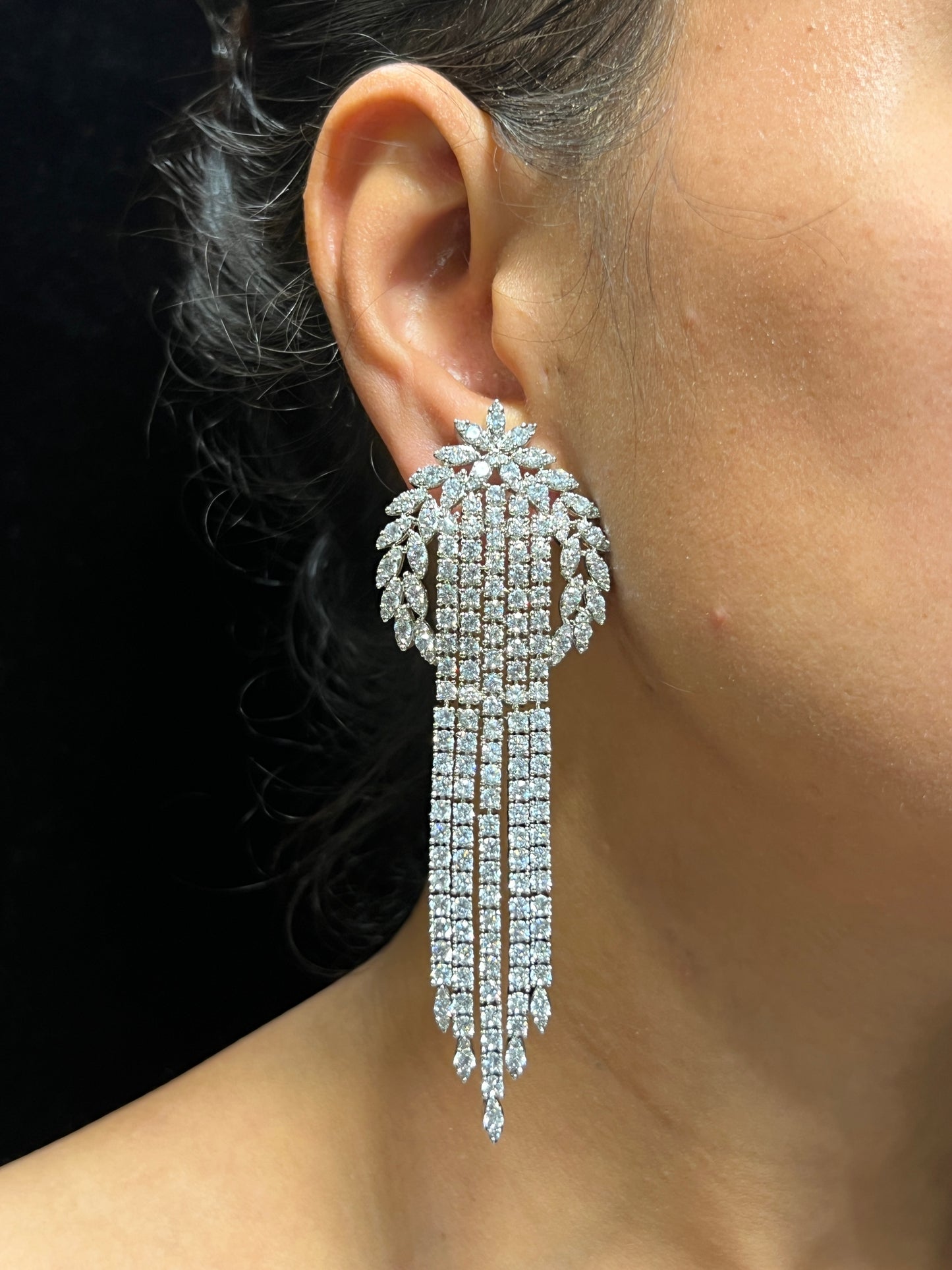 MALAYA DIAMOND EARRING E-1050