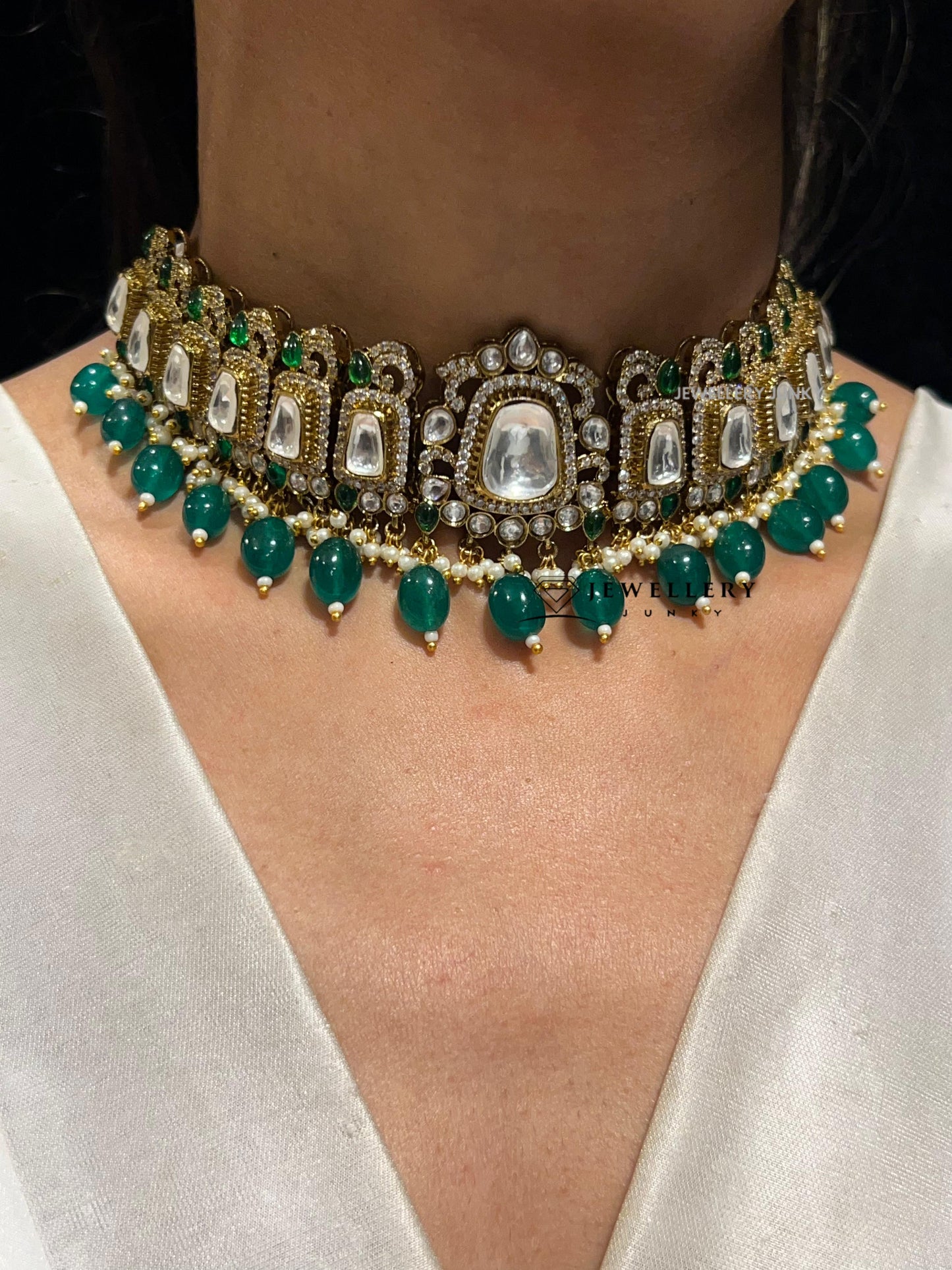 ASMA KUNDAN NECKLACE