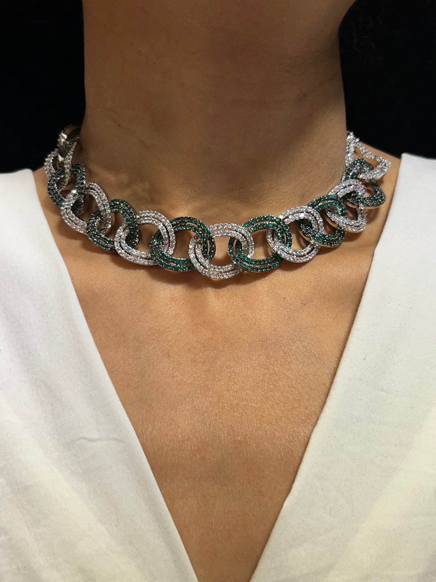 AIDA DIAMOND NECKLACE N-1040