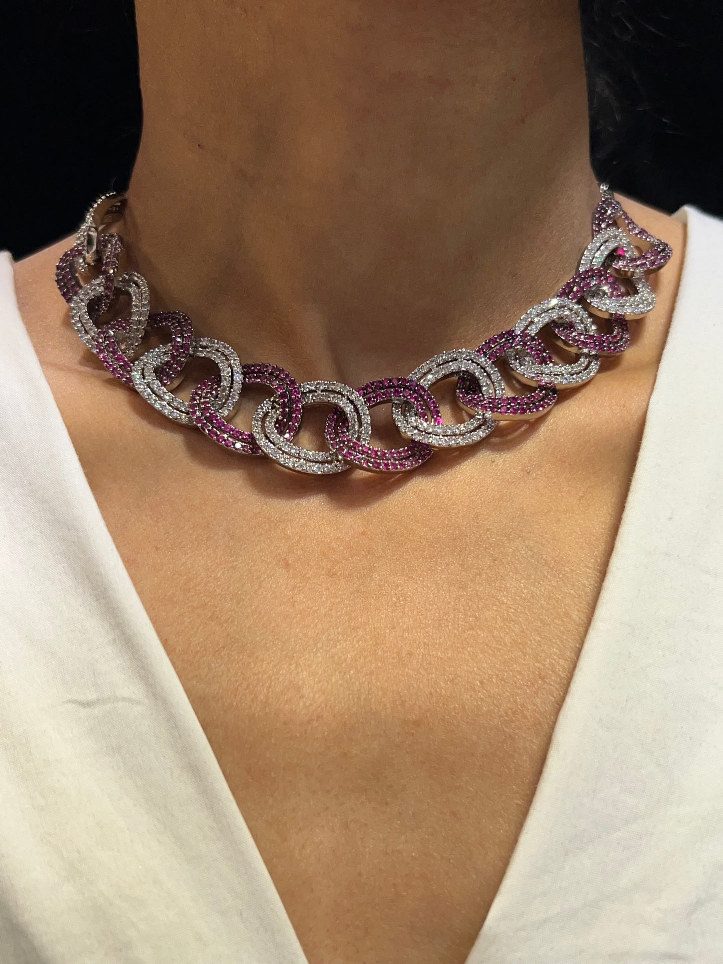 AIDA DIAMOND NECKLACE N-1040