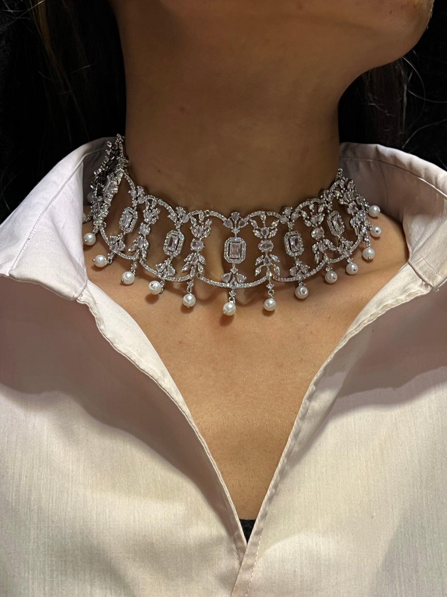 AUTUMN DIAMOND NECKLACE N-1052