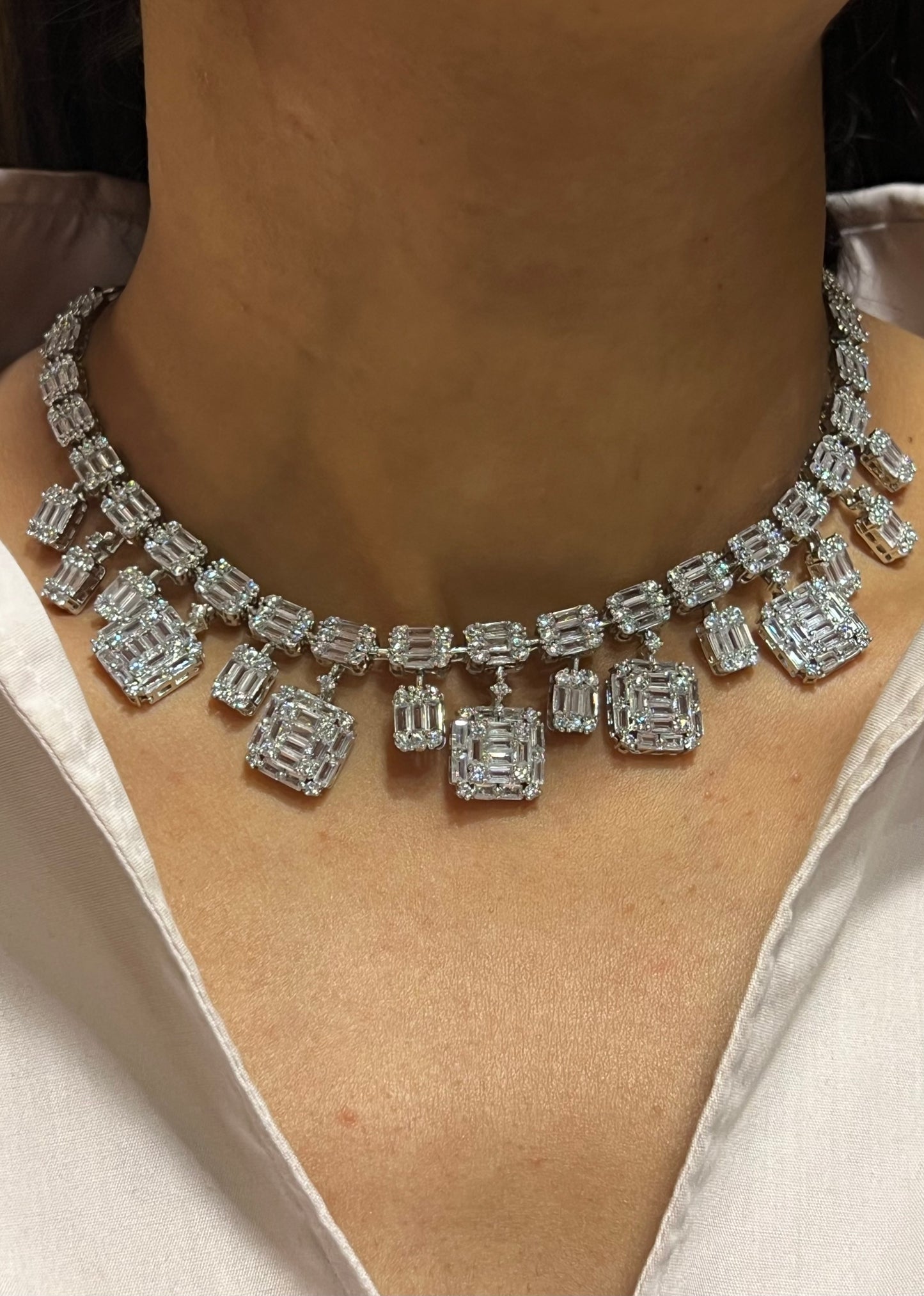 JEEMA CZ DIAMOND NECKLACE