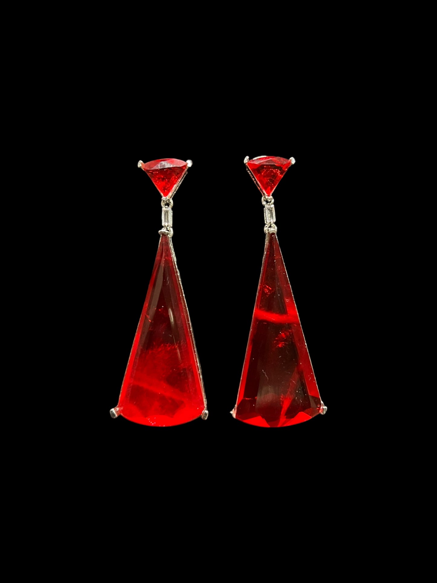 TRIO UNCUT DIAMOND EARRING