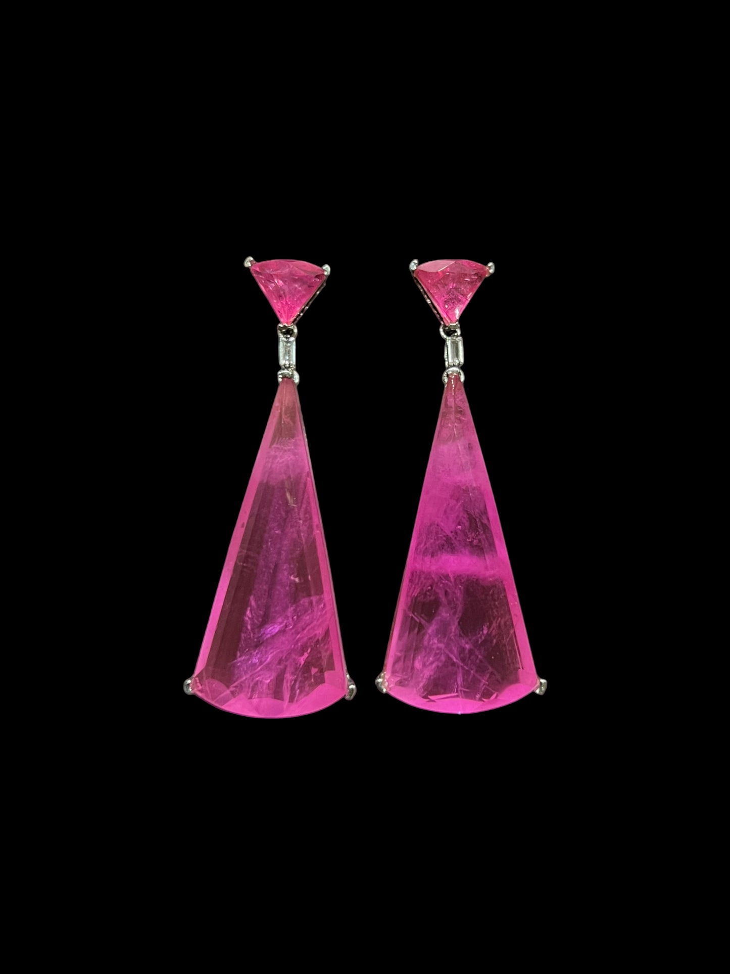 TRIO UNCUT DIAMOND EARRING