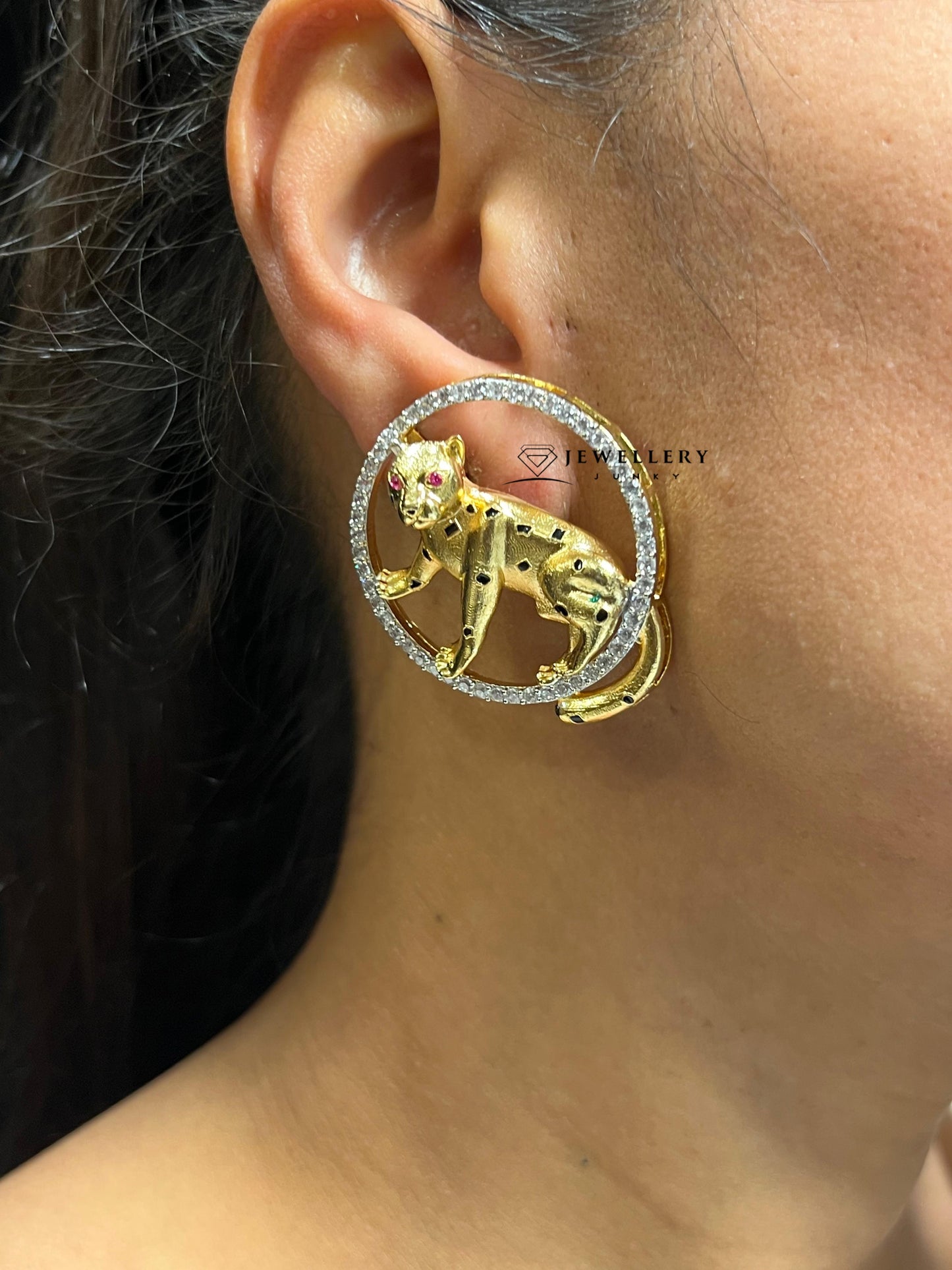 CATALEYA TIGER EARRING
