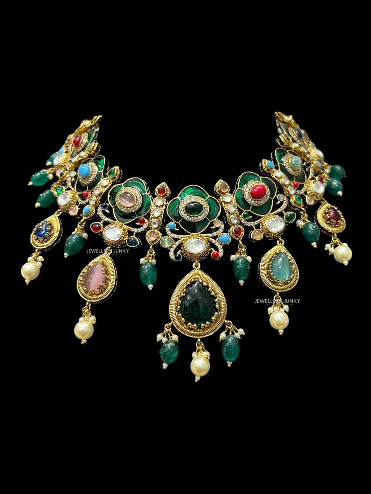 FADIA KUNDAN NECKLACE