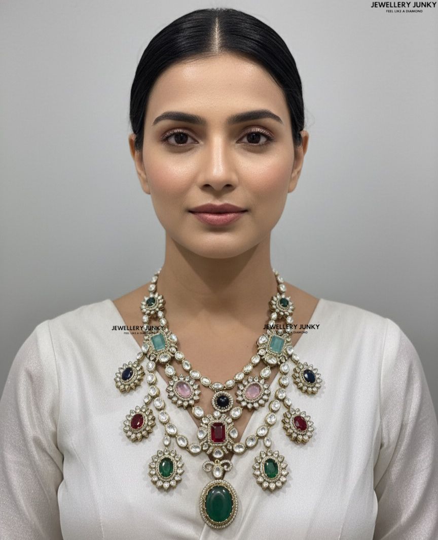 MADIHA KUNDAN NECKLACE