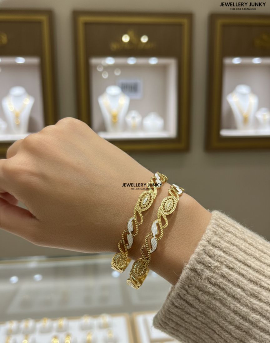 QIRAT GOLD BANGLES