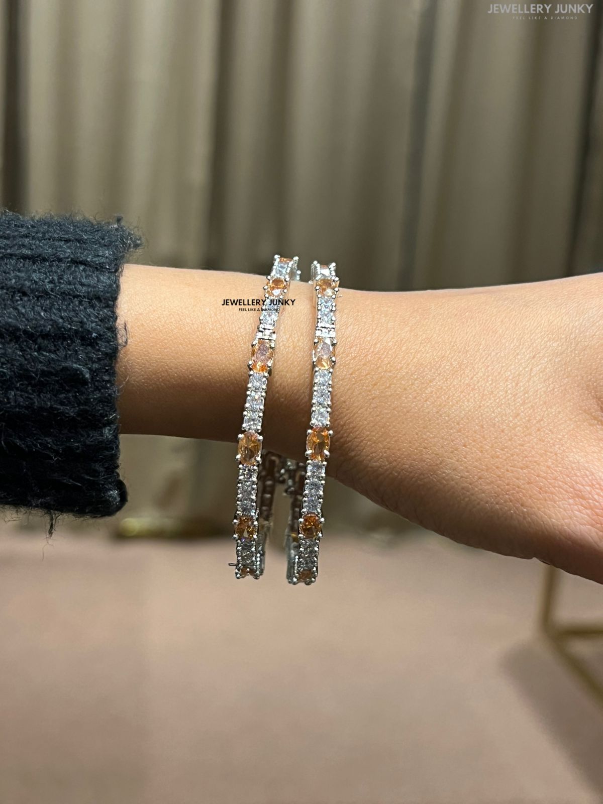 AALIA DIAMOND BANGLES