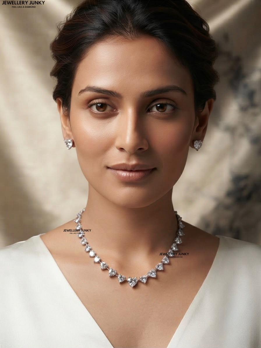 JIERA CZ DIAMOND NECKLACE