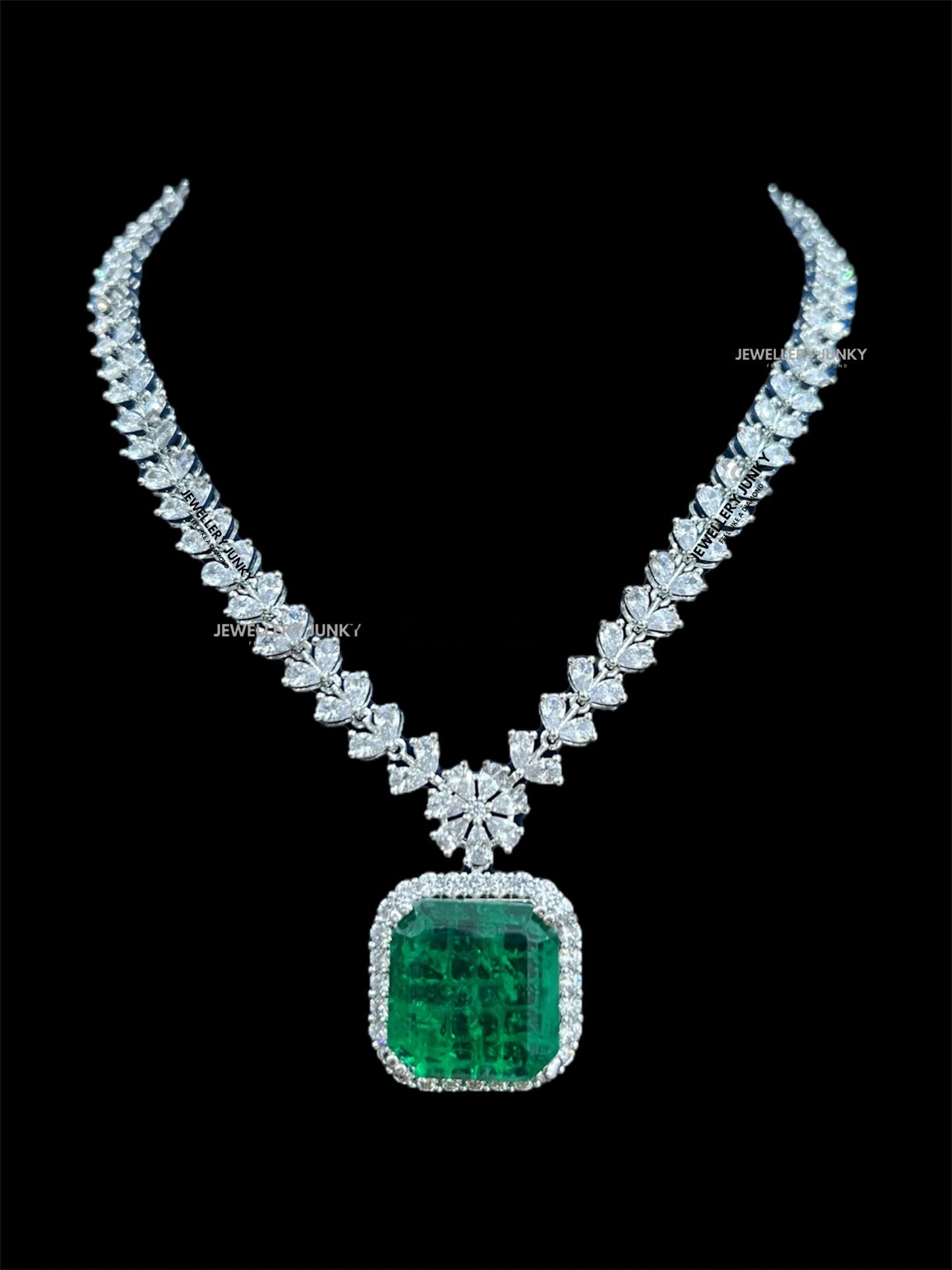 DIANA CZ DIAMOND NECKLACE N-1234