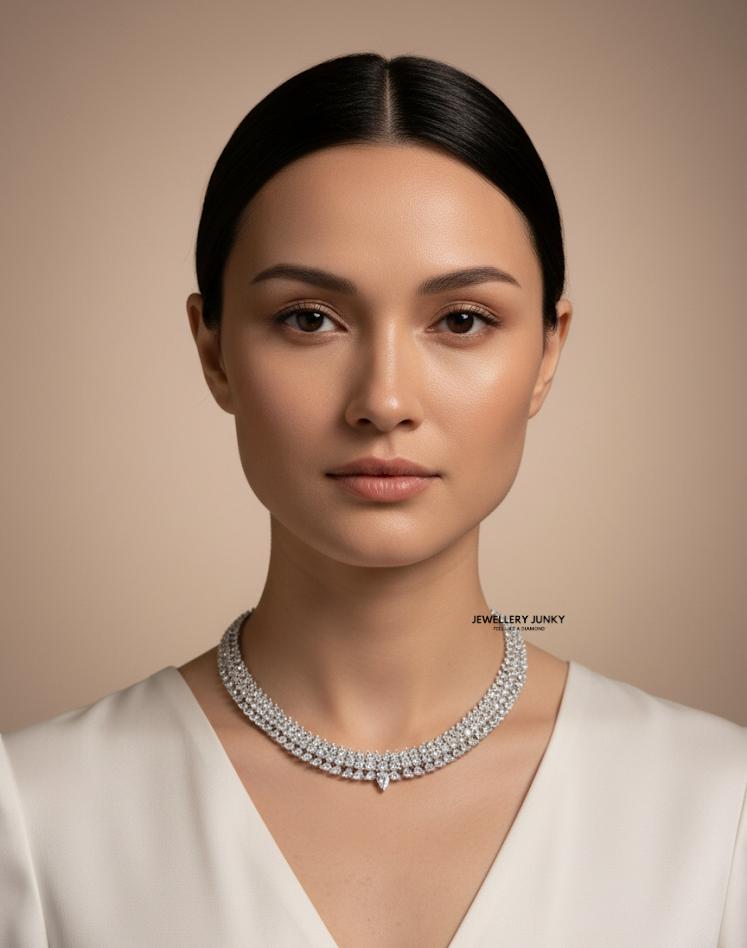 Calire Diamond Necklace N-1010
