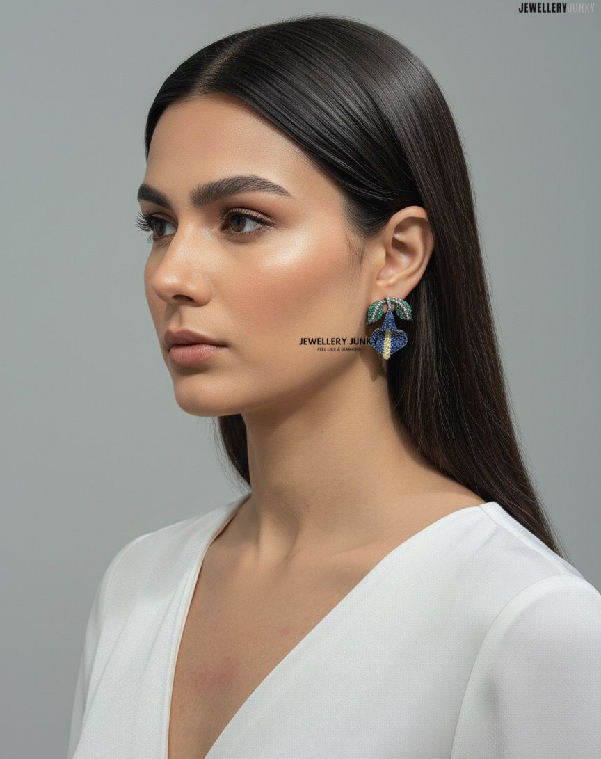 ZOFFANY INVISIBLE FLORAL NECKLACE
