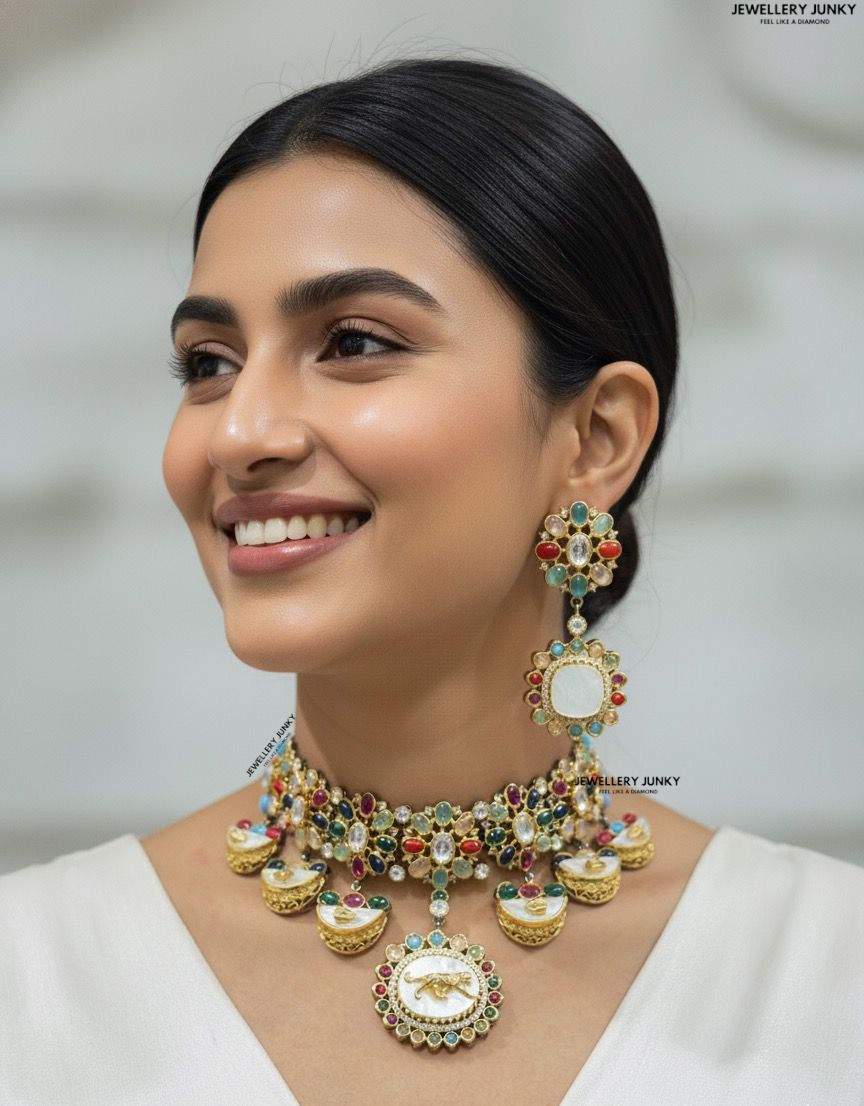 FAIZA KUNDAN NECKLACE