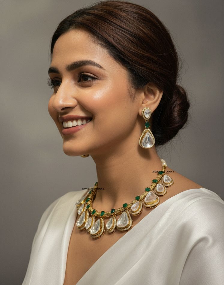 ZAINAB KUNDAN NECKLACE N-1542