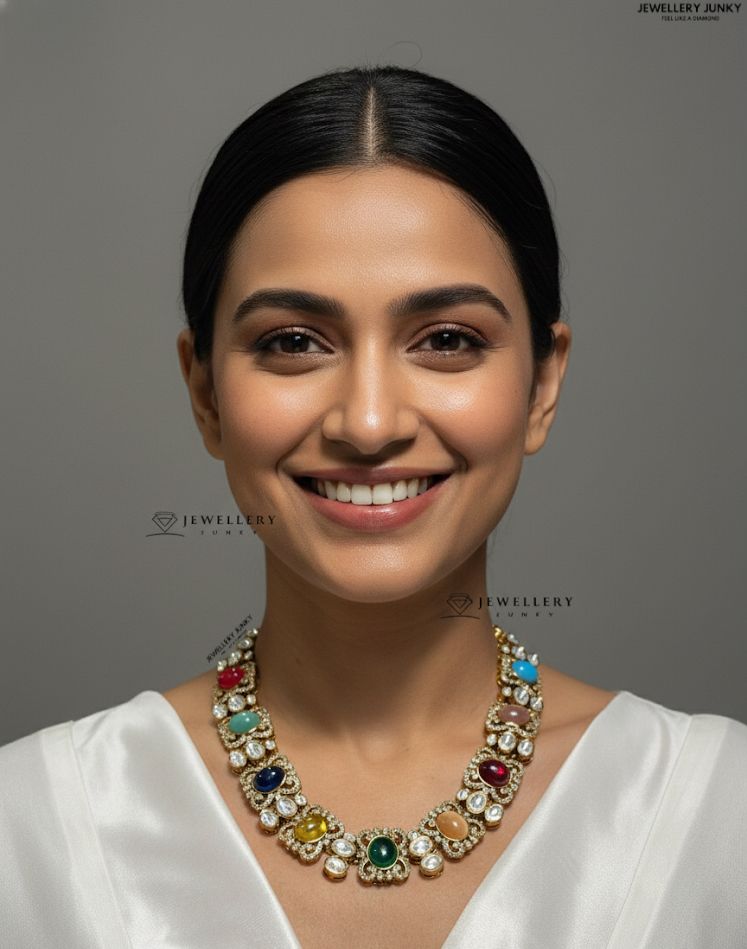 FAZLUNA KUNDAN NECKLACE N-1541