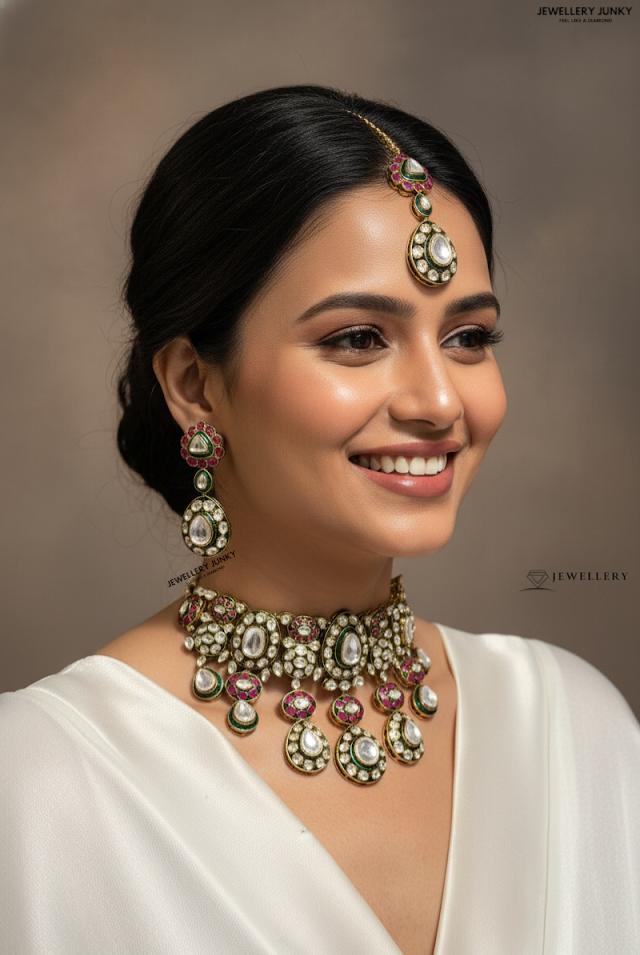 GEENA KUNDAN NECKLACE