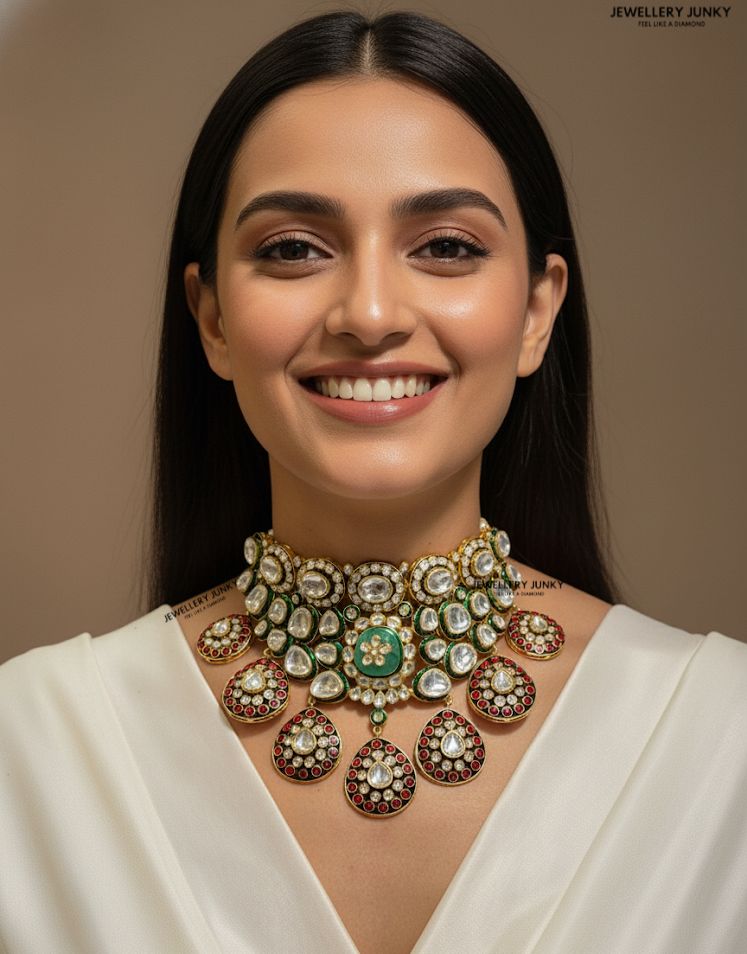 ZEBA KUNDAN NECKLACE