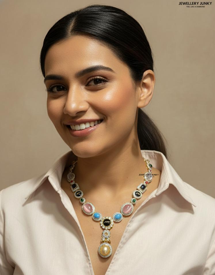 JUHI KUNDAN NECKLACE