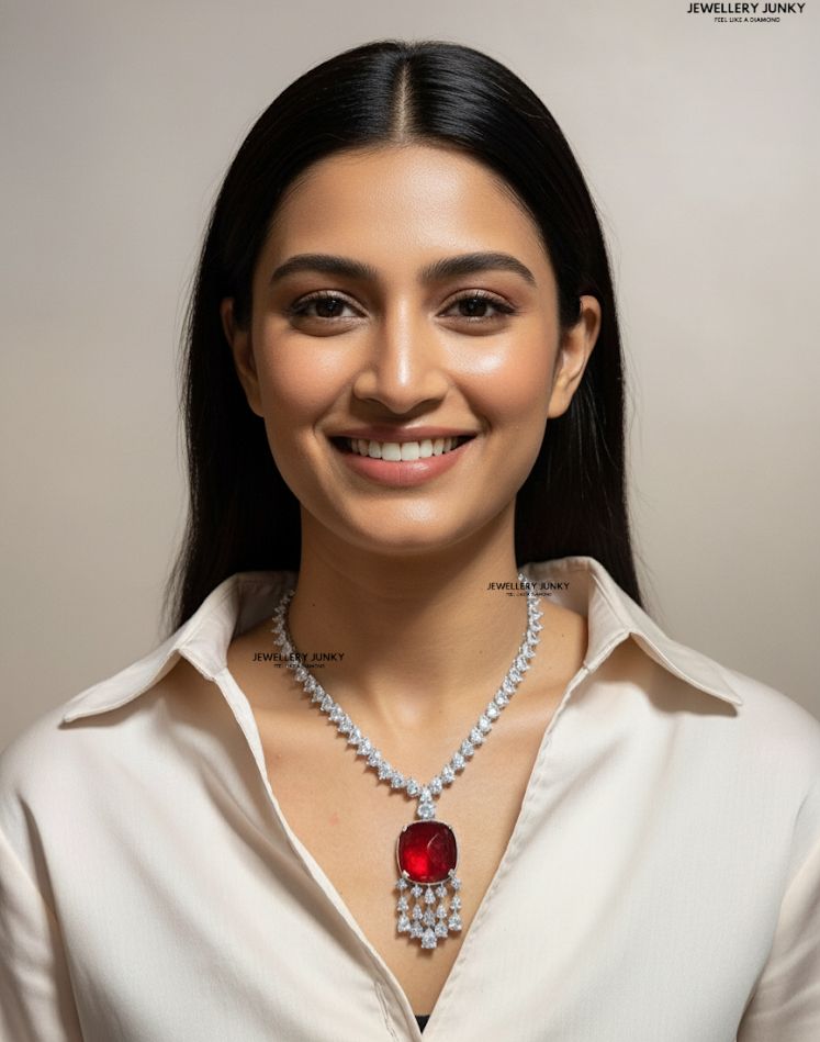 SELENE CZ DIAMOND NECKLACE