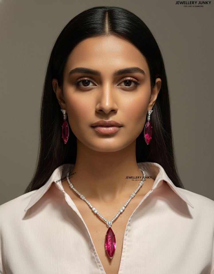 GLORIA CZ DIAMOND NECKLACE