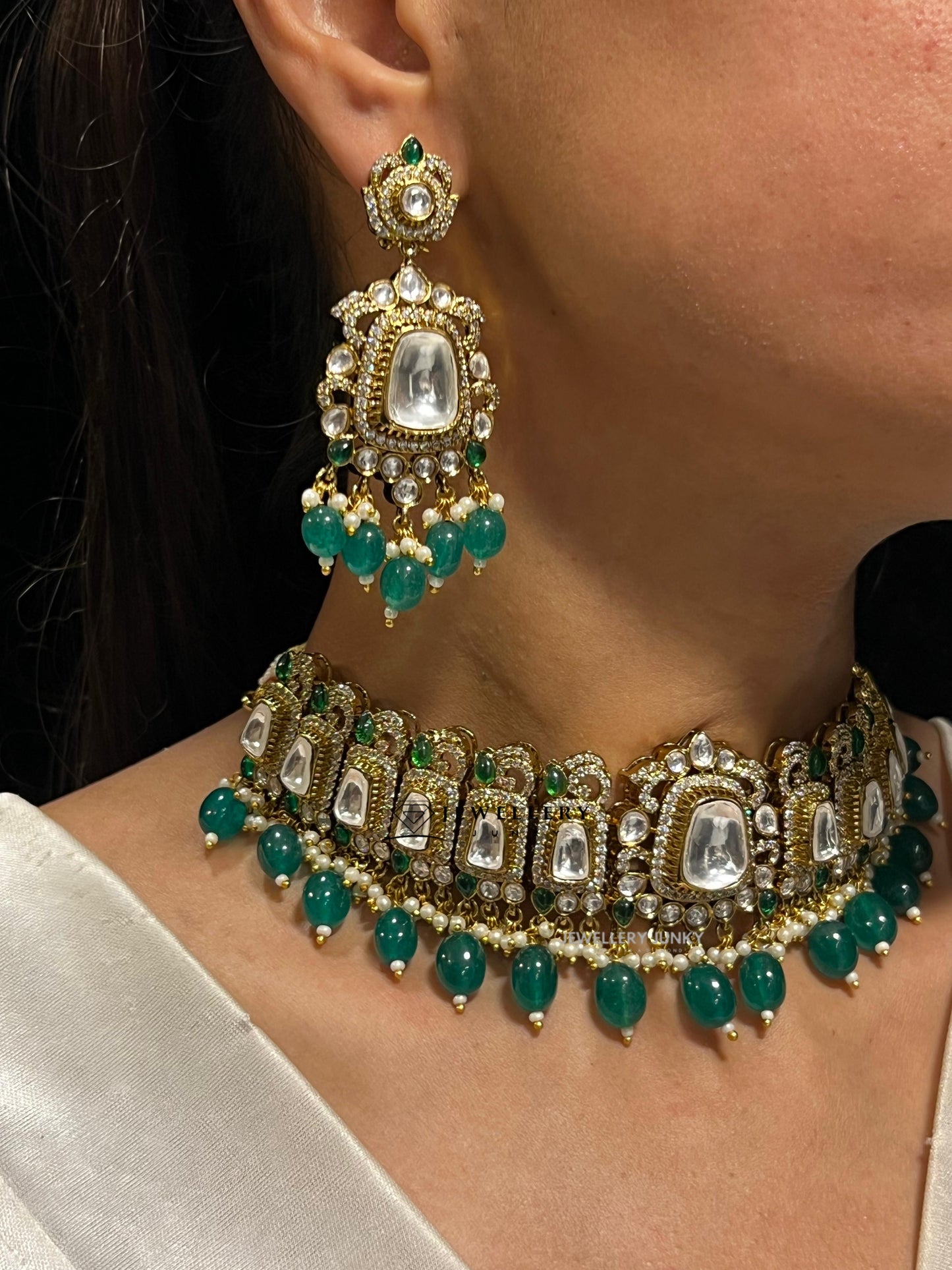 ASMA KUNDAN NECKLACE