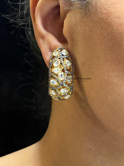 AFRA KUNDAN EARRING