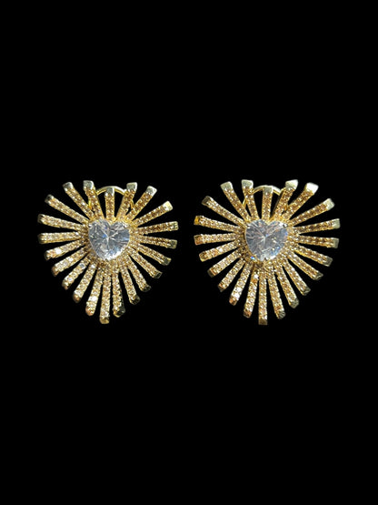 MAYA NANO DIAMOND HOOP EARRING E-1013