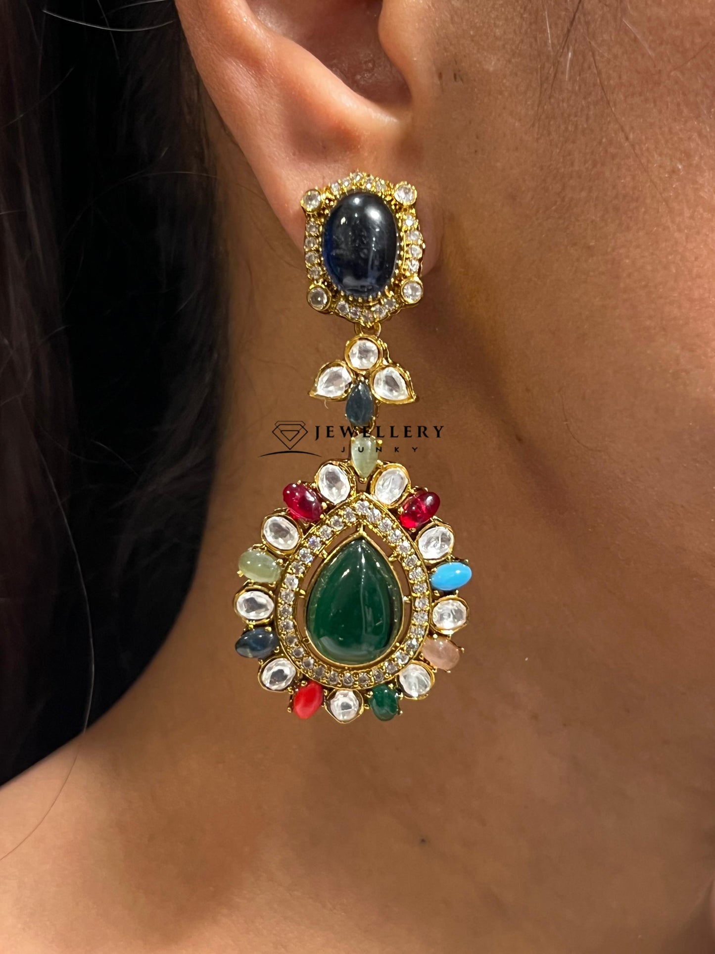 AZZA KUNDAN NECKLACE