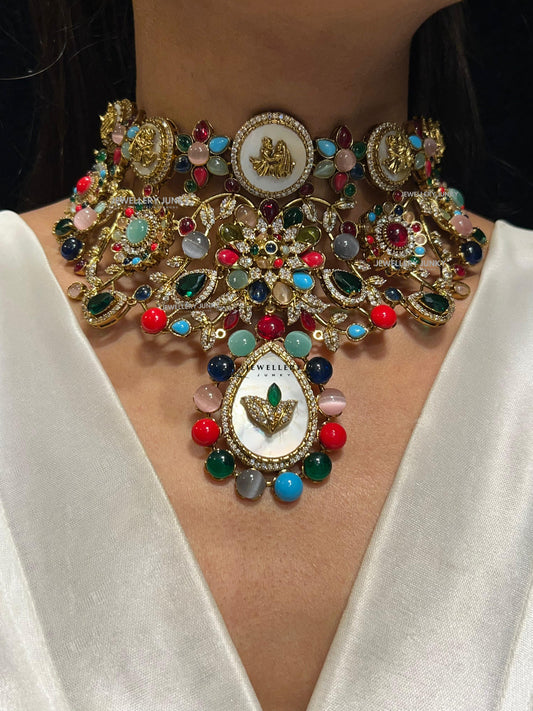 ZINAL KUNDAN NECKLACE