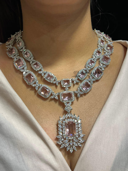 SIONA DIAMOND LAYERED NECKLACE