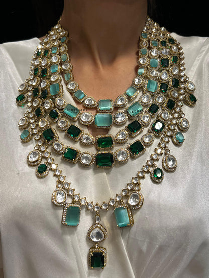 PARINEETI EMERALD NECKLACE