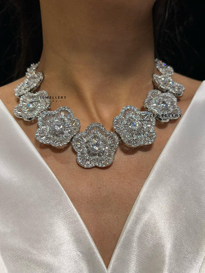 AZIZA DIAMOND NECKLACE N-1533