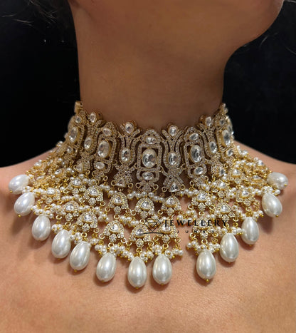 MUSKAAN VICTORIAN KUNDAN NECKLACE