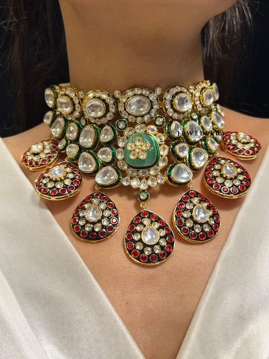 ZEBA KUNDAN NECKLACE