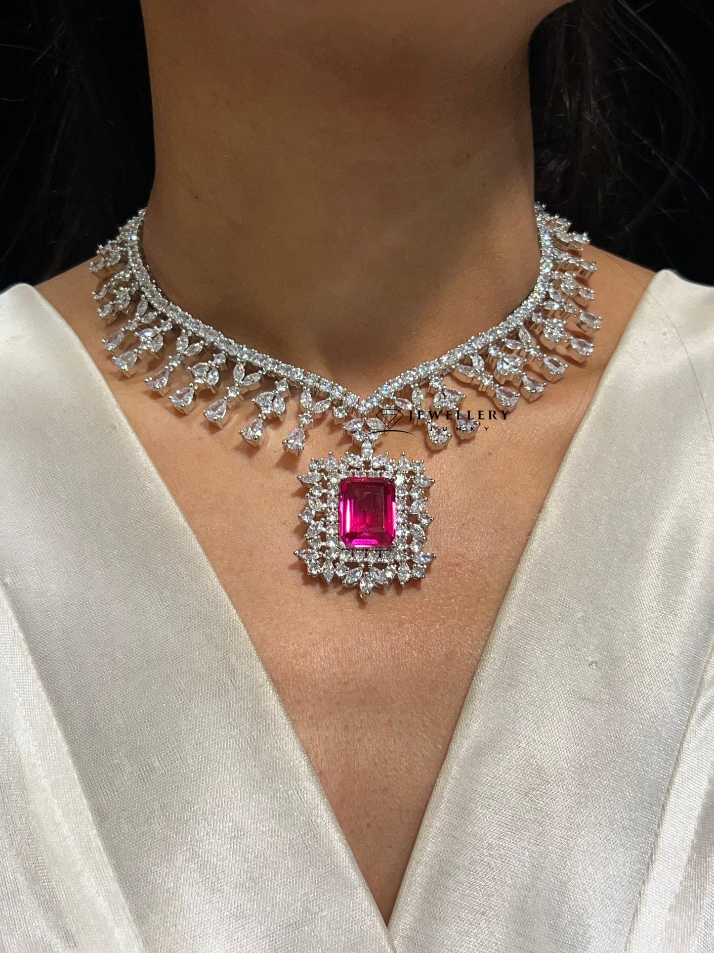 NONIMA CZ DIAMOND NECKLACE