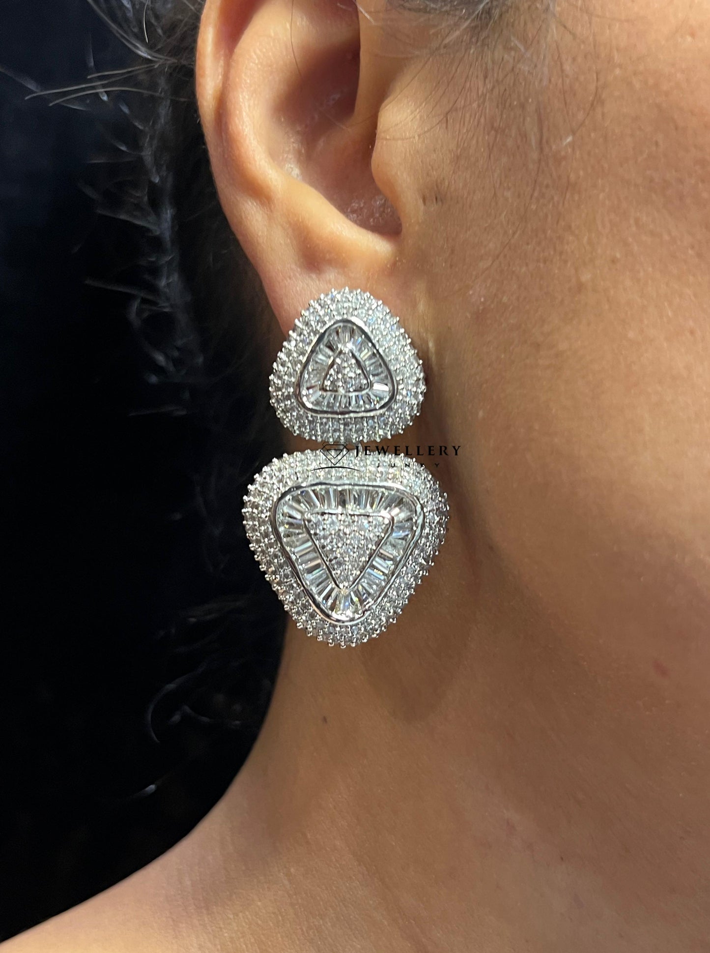 REBACCA DIAMOND EARRING E-1051