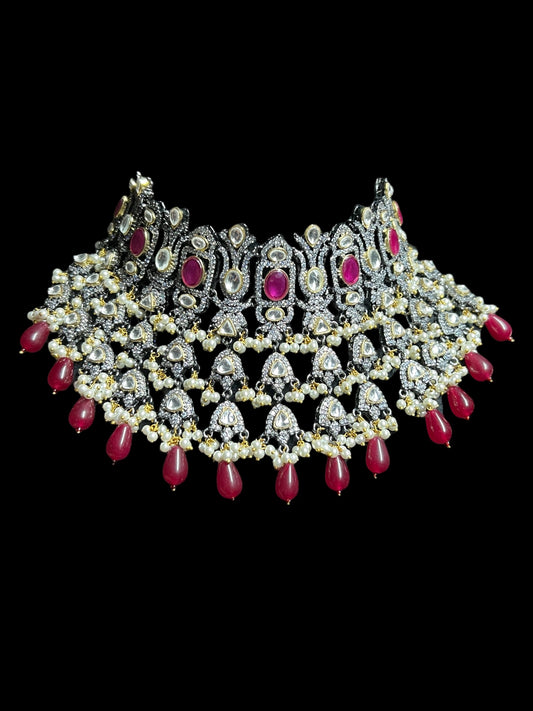 MUSKAAN VICTORIAN KUNDAN NECKLACE