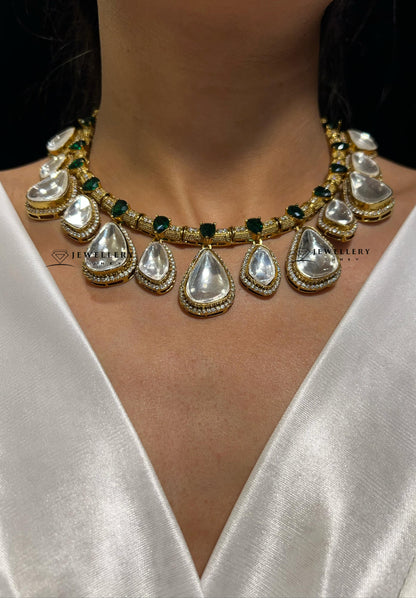 ZAINAB KUNDAN NECKLACE N-1542
