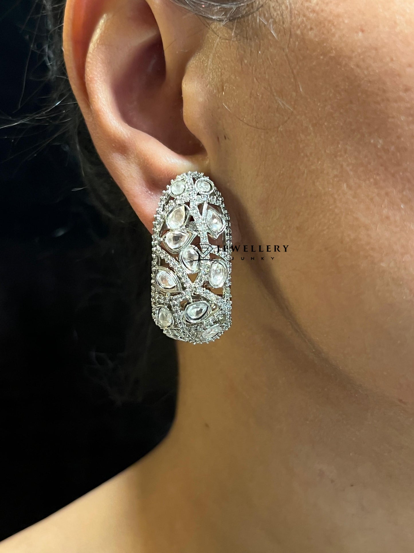 AFRA KUNDAN EARRING