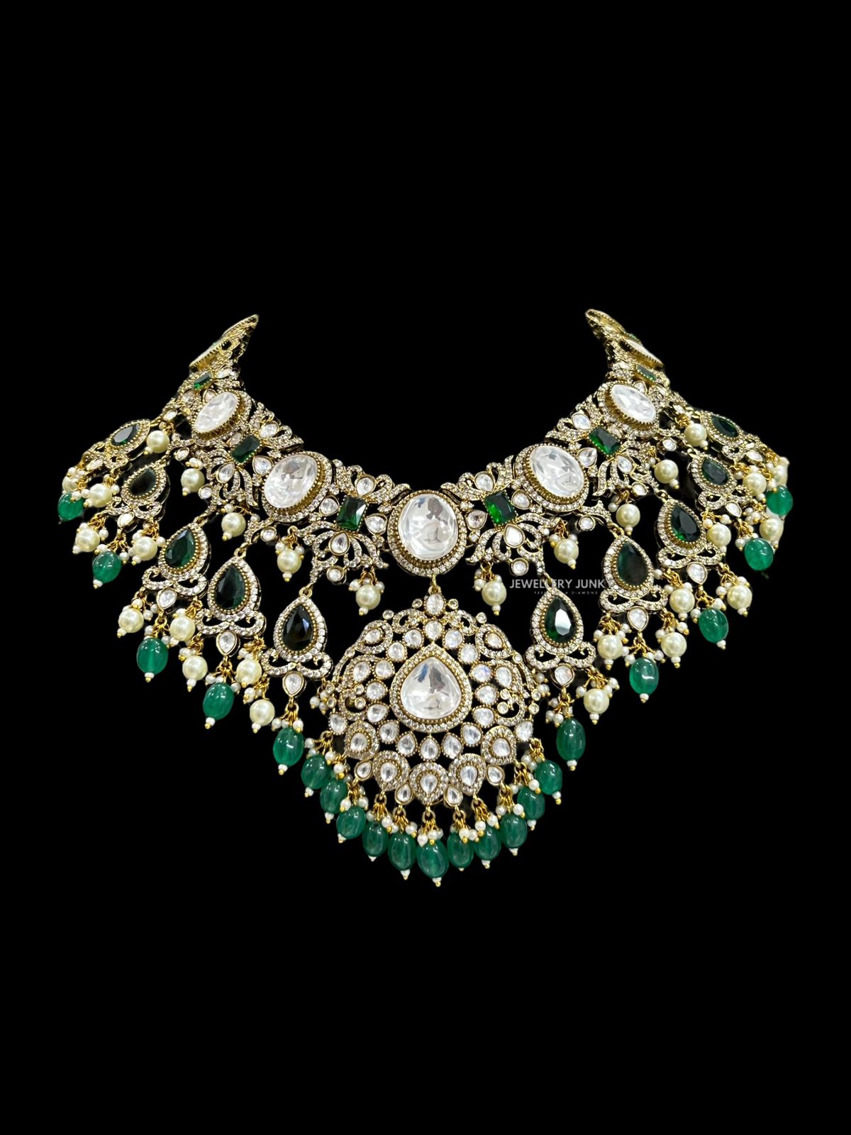 KAYA EMERALD VICTORIAN NECKLACE