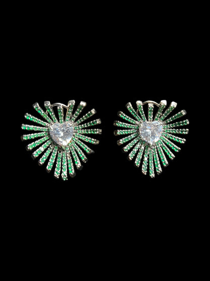 MAYA NANO DIAMOND HOOP EARRING E-1013