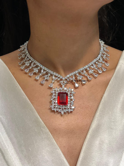 NONIMA CZ DIAMOND NECKLACE