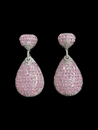 JORI INVISIBLE DIAMOND EARRING E-1008