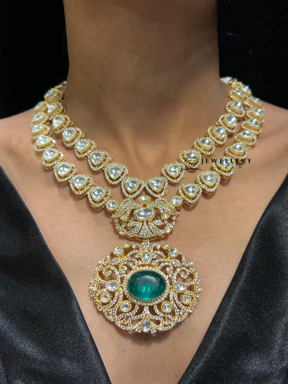 OLIVIA KUNDAN VICTORIAN NECKLACE