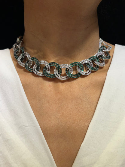 AIDA DIAMOND NECKLACE N-1040