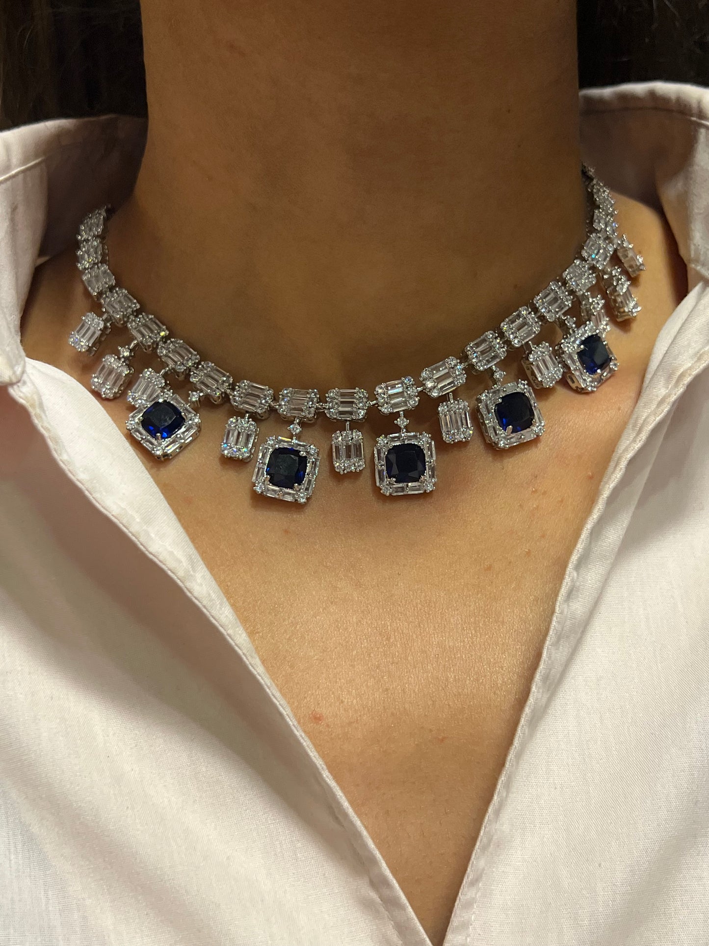 JEEMA CZ DIAMOND NECKLACE