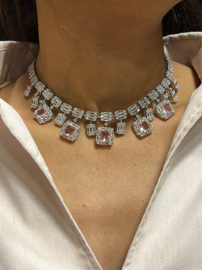 JEEMA CZ DIAMOND NECKLACE